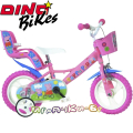 Dino Bikes Peppa Pig Детски велосипед за момиче 12'' 8006817908012